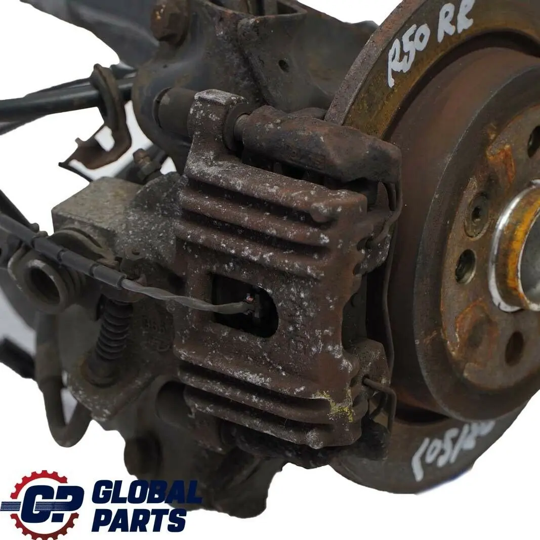 Mini Cooper R50 R53 Jeu de moyeux de suspension de frein arriere jambe droite - SKU 6757160 - Numéro de pièce 6757160
