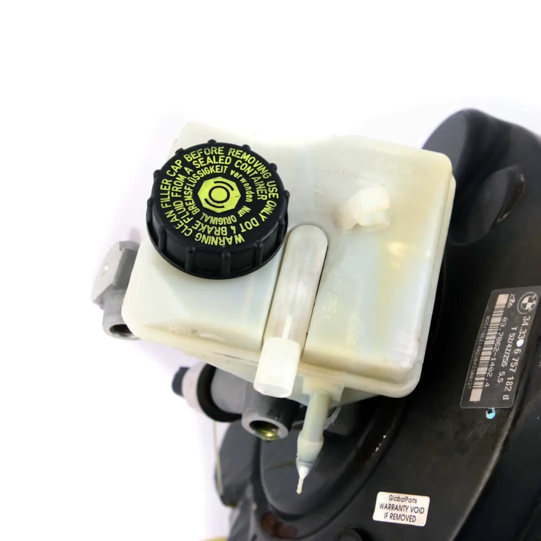 Brake Servo Unit Master Cylinder DSC to Mini Cooper One R50 R53 with Part number 6757182 Mini Cooper One R50 R53 Brake Servo Unit Master Cylinder DSC - SKU 6757182-1 - Part number 6757182