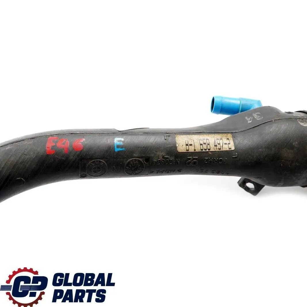 BMW E46 Conducto Plastico Llenado Deposito Combustible Diesel 1521398 - SKU 6757642 - Número de pieza 6757642