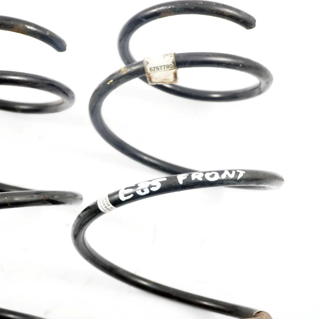 BMW Z4 E85 Suspension Front Left Right Coil Spring Set N/O/S - SKU 6757780 - Part number 6757780