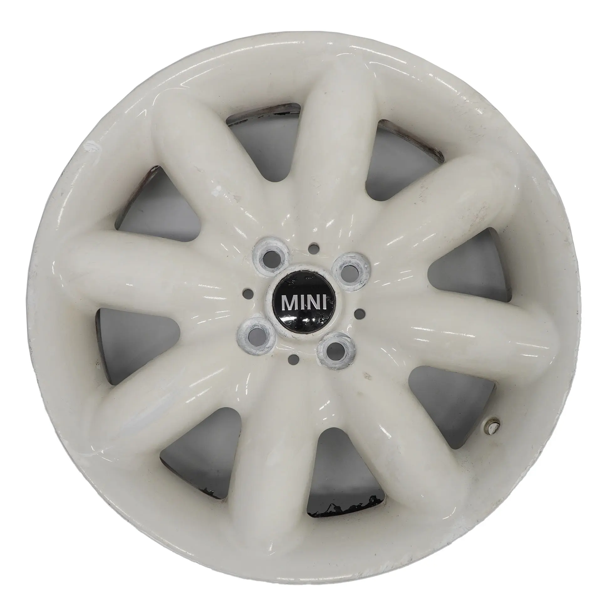 Mini Cooper One R50 R53 R55 R56 Cerchio in lega bianco 17" 7J ET:48 S-Spoke 85