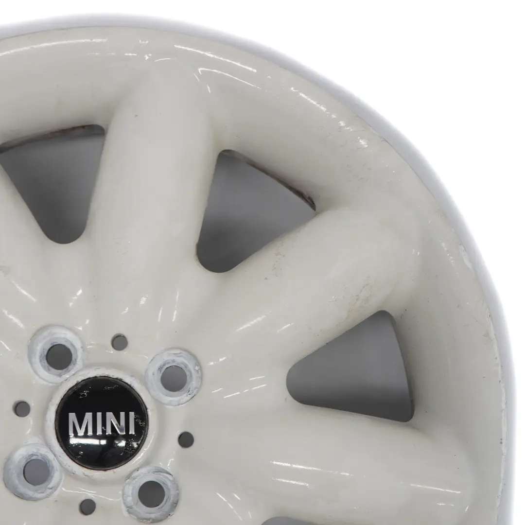 Mini One R50 R53 R55 R56 Llanta De aleacion blanca 17" 7J ET:48 S-Spoke 85 - SKU 6757859-1 - Número de pieza 6757859