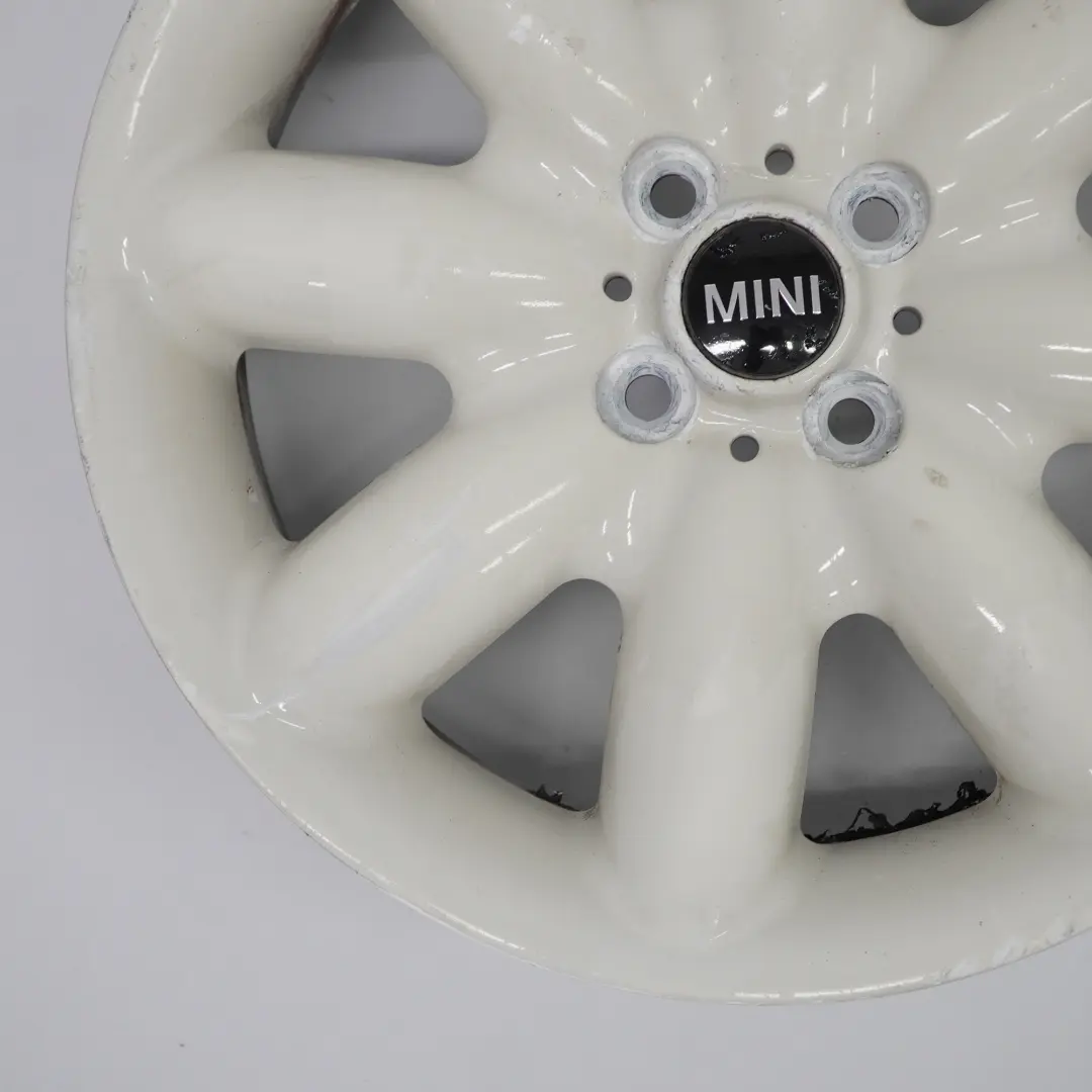 Mini One R50 R53 R55 R56 Llanta De aleacion blanca 17" 7J ET:48 S-Spoke 85 - SKU 6757859-1 - Número de pieza 6757859