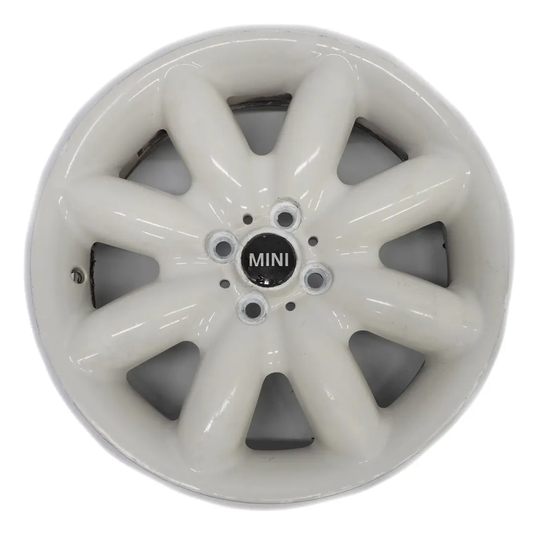 Cerchio in lega bianco 17" 7J ET:48 S-Spoke 85 per Mini Cooper One R50 R53 R55 R56 con numero di parte 6757859 Mini Cooper One R50 R53 R55 R56 Cerchio in lega bianco 17" 7J ET:48 S-Spoke 85 - SKU 6757859-2 - Numero di parte 6757859
