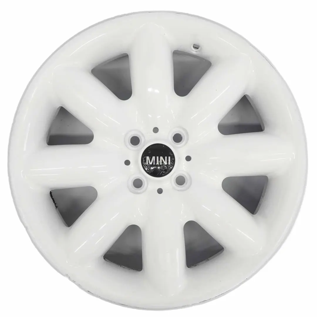 Mini Cooper One R50 R53 R55 R56 White Wheel Alloy Rim 17" 7J ET:48 S-Spoke 85 - SKU 6757859-3 - Part number 6757859