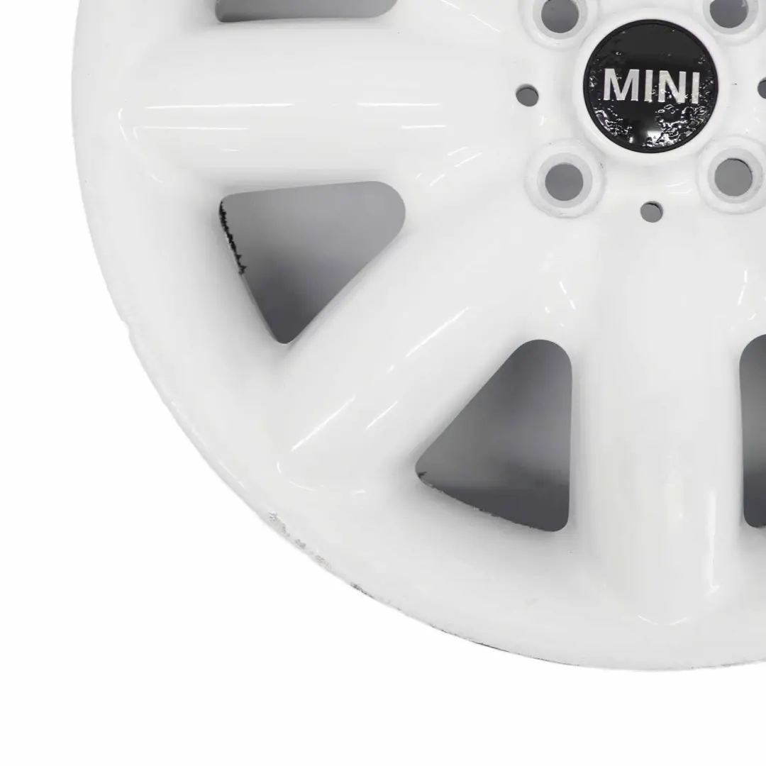 White Wheel Alloy Rim 17" 7J ET:48 S-Spoke 85 to Mini Cooper One R50 R53 R55 R56 with Part number 6757859 Mini Cooper One R50 R53 R55 R56 White Wheel Alloy Rim 17" 7J ET:48 S-Spoke 85 - SKU 6757859-3 - Part number 6757859