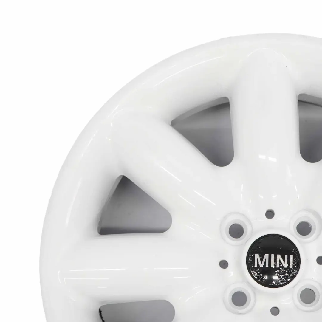White Wheel Alloy Rim 17" 7J ET:48 S-Spoke 85 to Mini Cooper One R50 R53 R55 R56 with Part number 6757859 Mini Cooper One R50 R53 R55 R56 White Wheel Alloy Rim 17" 7J ET:48 S-Spoke 85 - SKU 6757859-3 - Part number 6757859