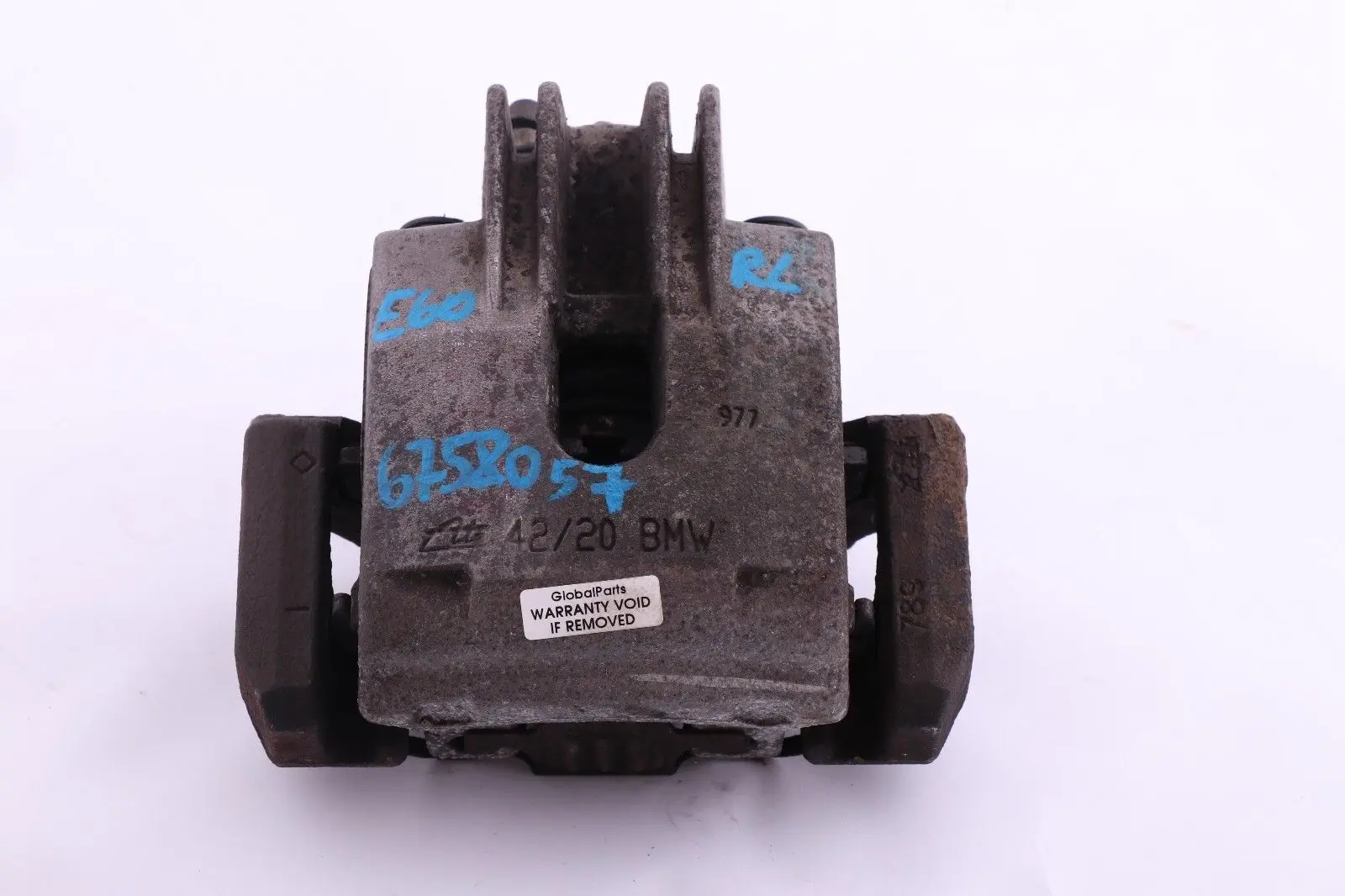 BMW E60 E63 E64 Rear Left N/S Brake Caliper Carrier 42/20 6766074 6758057
