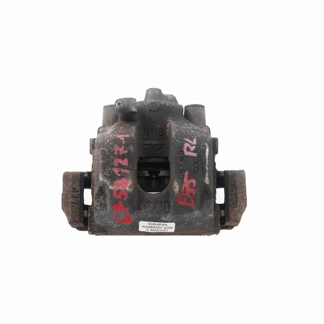 Carcasa De Pinza De Freno De Rueda Trasera 40/10 Izquierda para BMW E46 Z4 E85 con número de pieza 6758127 BMW E46 Z4 E85 Carcasa De Pinza De Freno De Rueda Trasera 40/10 Izquierda - SKU 6758127-1 - Número de pieza 6758127