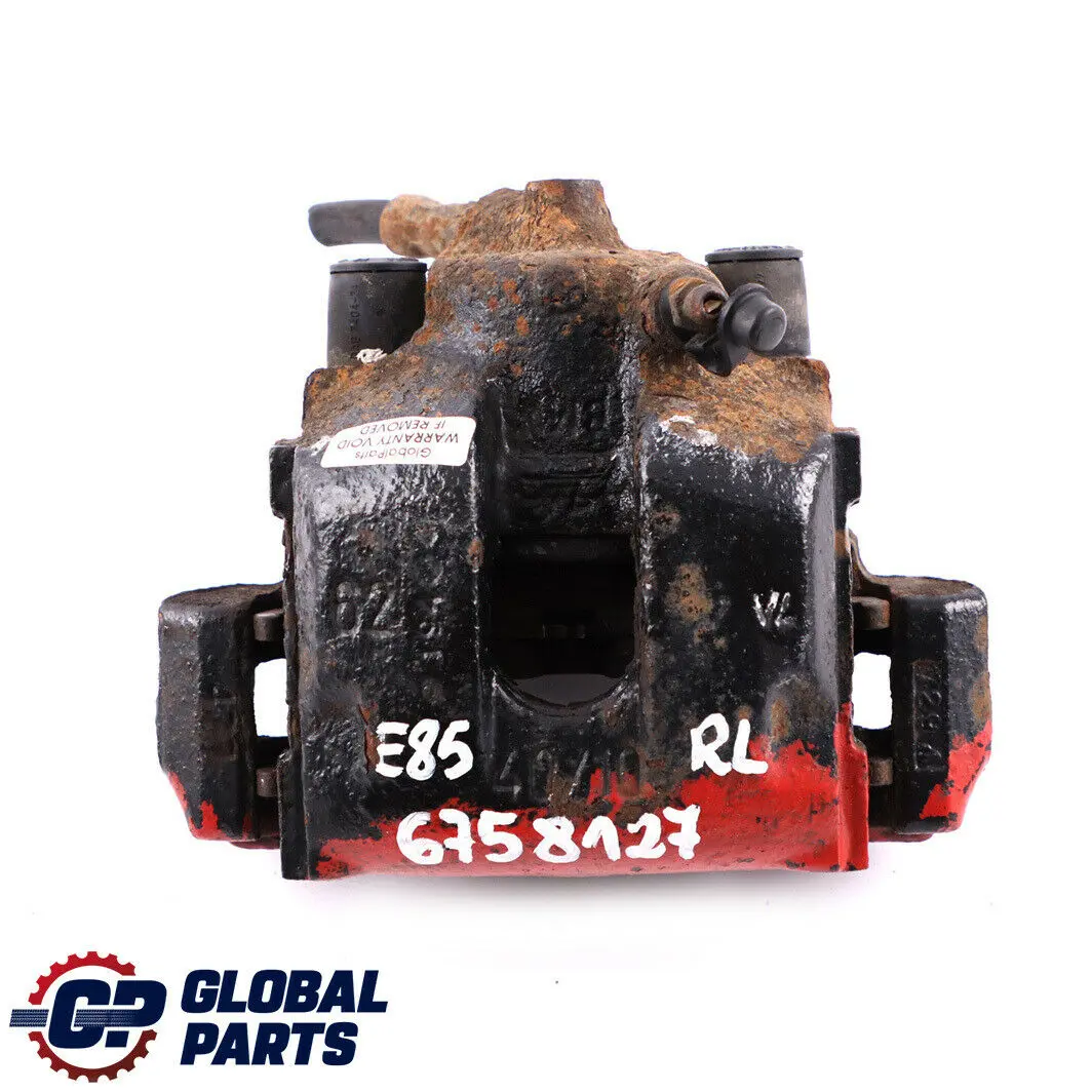 Left N/S Brake Caliper Housing 40/10 to BMW 3 Z4 Series E46 E85 Rear with Part number 6758127 BMW 3 Z4 Series E46 E85 Rear Left N/S Brake Caliper Housing 40/10 - SKU 6758127 - Part number 6758127
