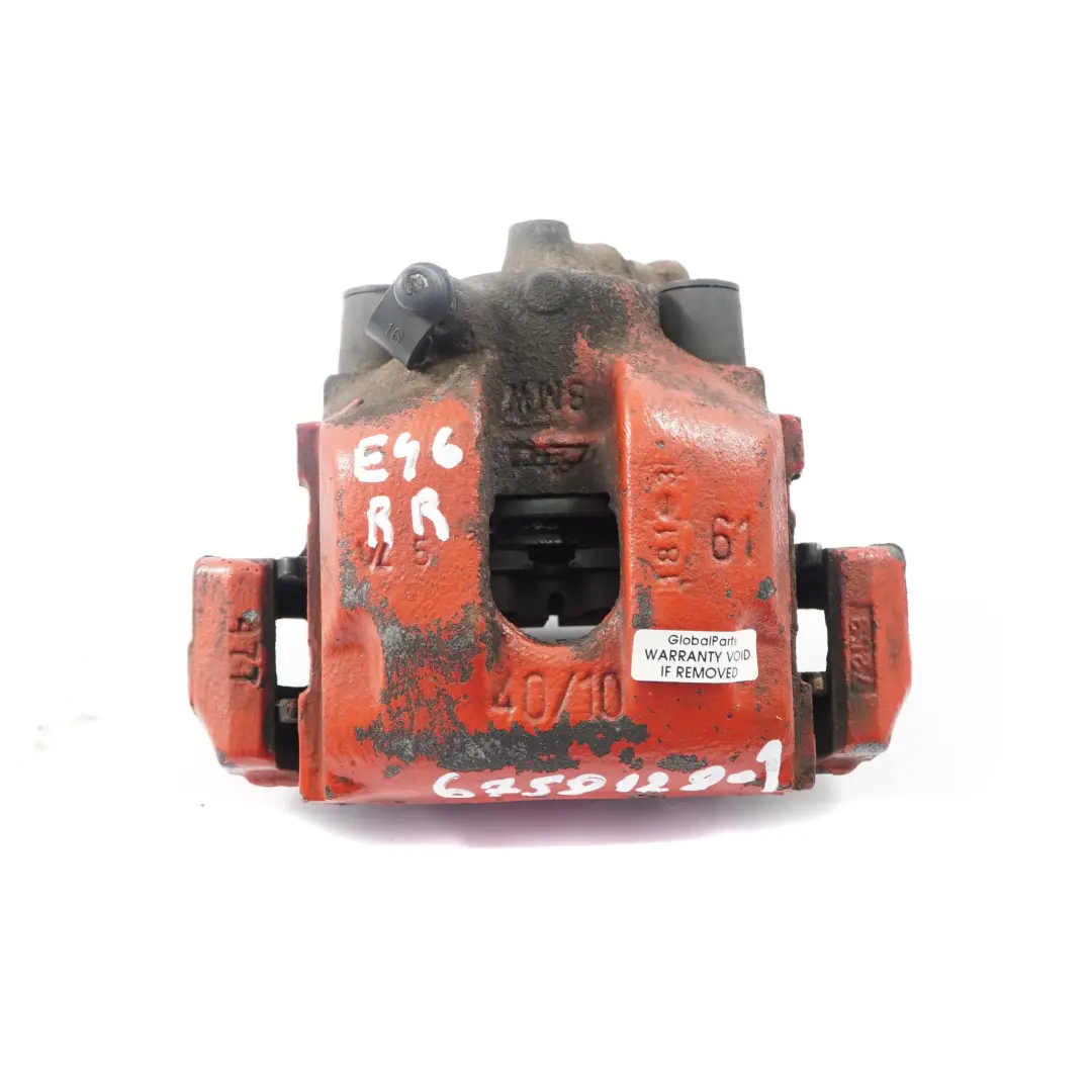 Brake Caliper Rear Right O/S Brake Unit Housing Z4 E85 40/10 to BMW E46 with Part number 6758128 BMW E46 Brake Caliper Rear Right O/S Brake Unit Housing Z4 E85 40/10 - SKU 6758128-1 - Part number 6758128