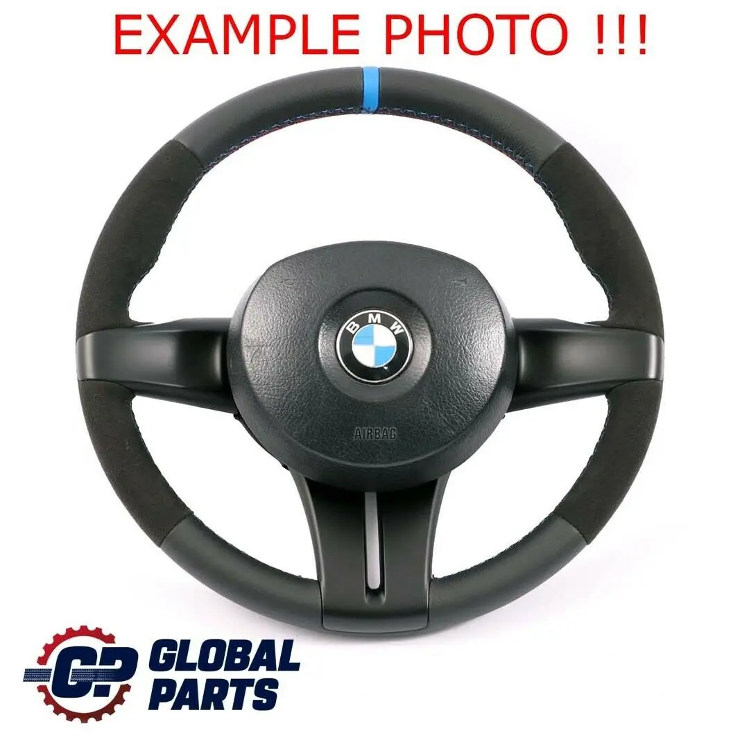 BMW Z4 er E85 Cabrio NEU Schwarz Leder / Alcantara M-Sport Look Lenkrad