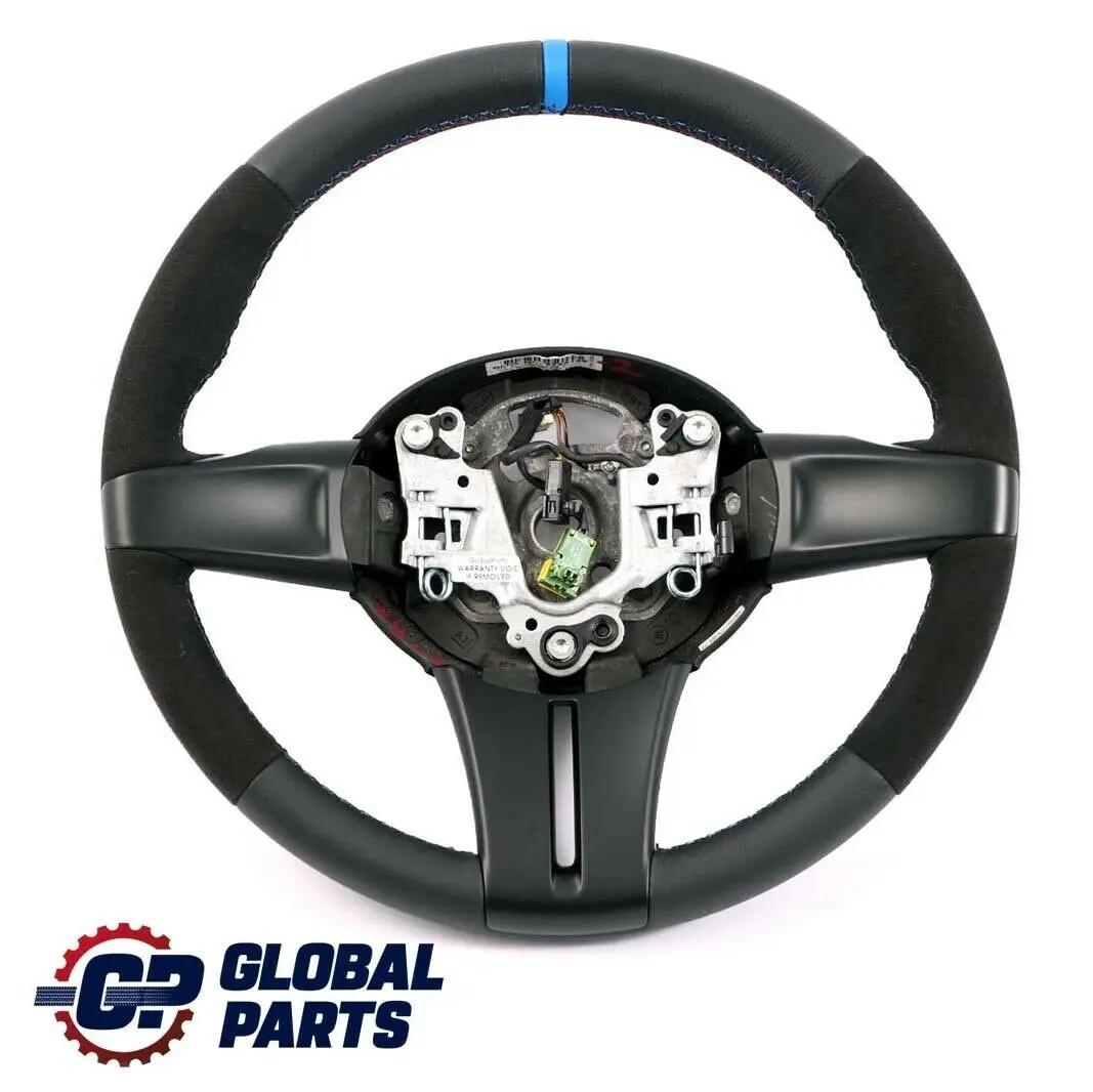 Leather / Alcantara M-Sport Look Steering Wheel to BMW Z4 Series E85 NEW Black with Part number 6758158 BMW Z4 Series E85 NEW Black Leather / Alcantara M-Sport Look Steering Wheel - SKU 6758158-2 - Part number 6758158