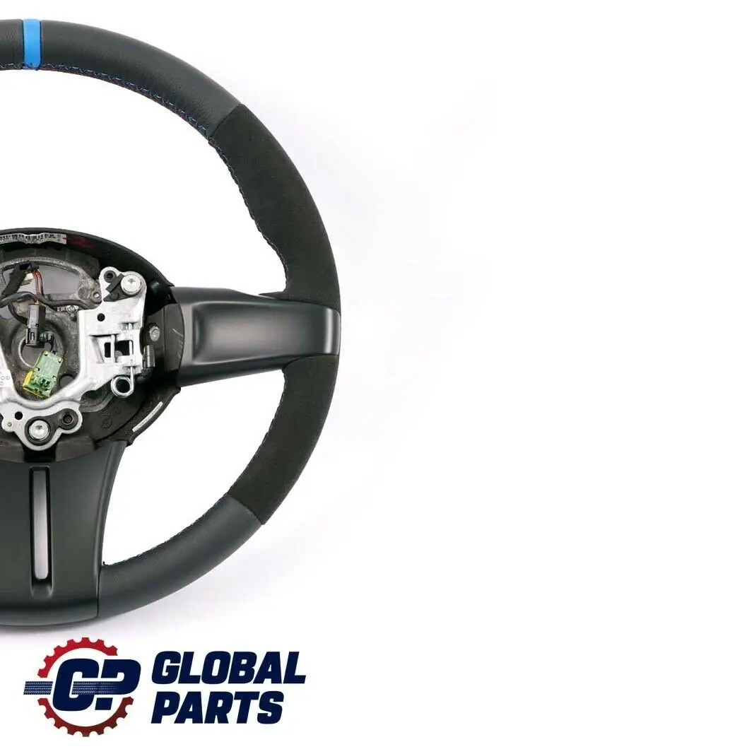 Leather / Alcantara M-Sport Look Steering Wheel to BMW Z4 Series E85 NEW Black with Part number 6758158 BMW Z4 Series E85 NEW Black Leather / Alcantara M-Sport Look Steering Wheel - SKU 6758158-2 - Part number 6758158