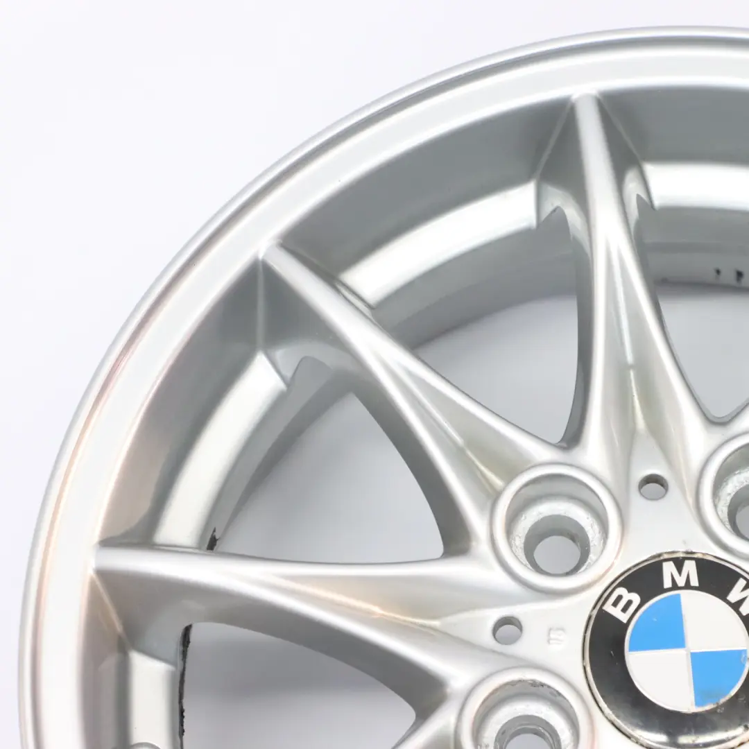 BMW Z4 Series E85 Silver Alloy Wheel Rim 16" Star Spoke 104 ET:47 7J - SKU 6758189-4 - Part number 6758189