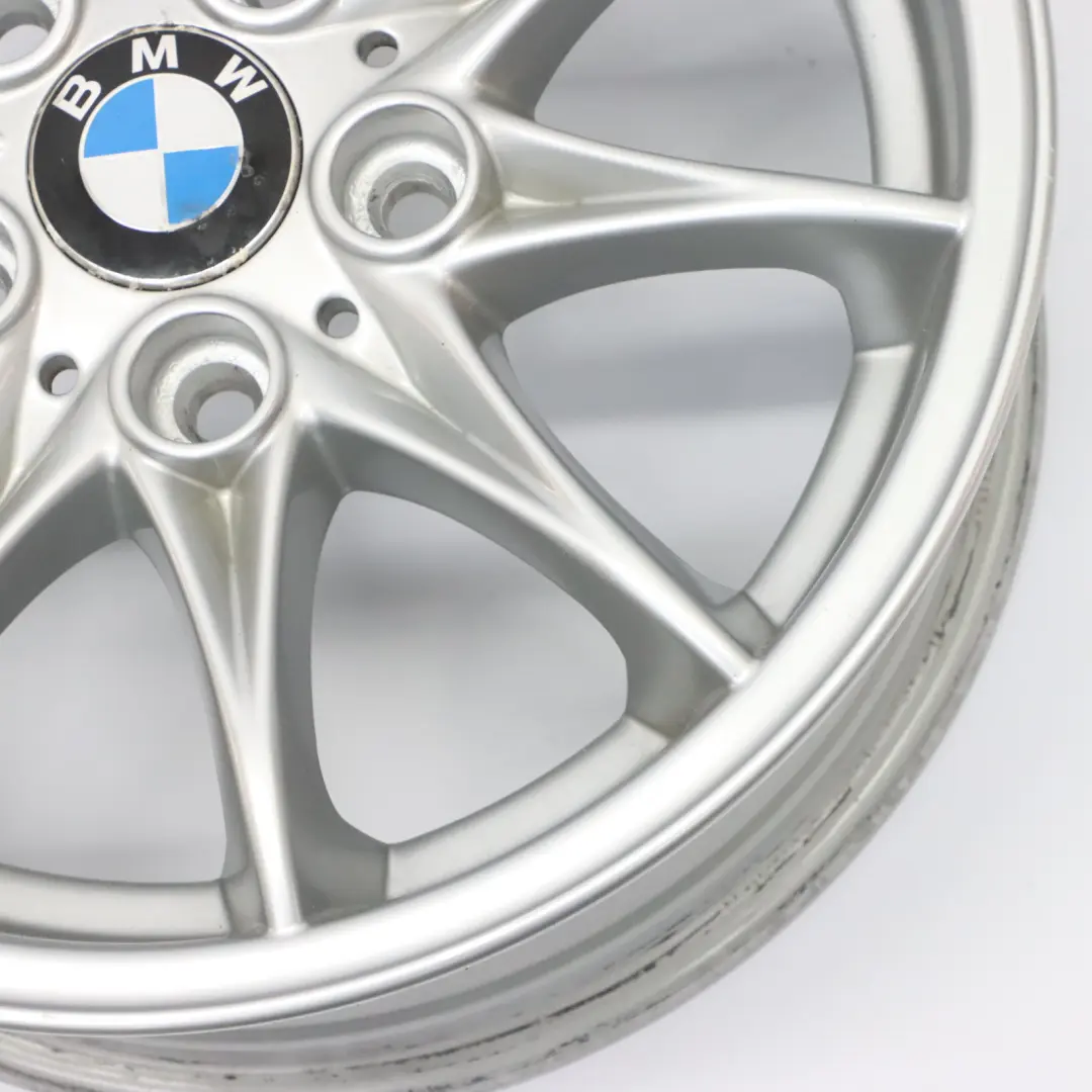 BMW Z4 Series E85 Silver Alloy Wheel Rim 16" Star Spoke 104 ET:47 7J - SKU 6758189-4 - Part number 6758189