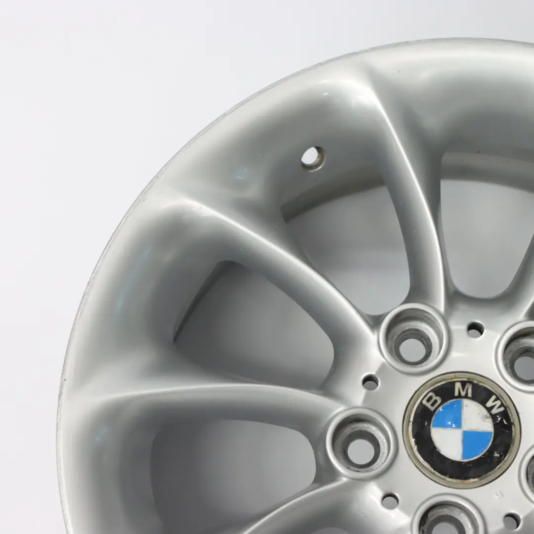 BMW Z4 E85 Silver Wheel Rim 17" 8J ET:47 Turbine Styling 106 - SKU 6758191-6 - Part number 6758191