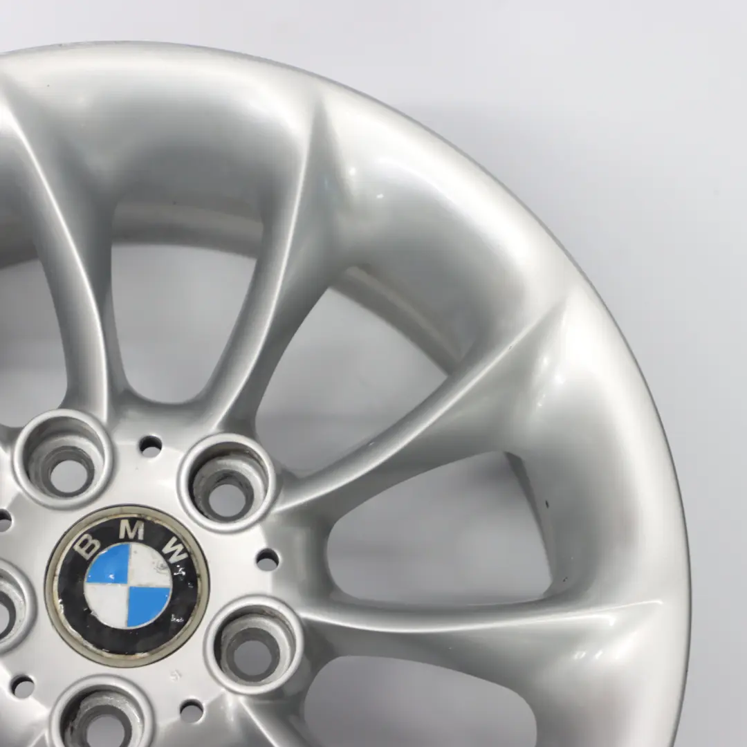 BMW Z4 E85 Silver Wheel Rim 17" 8J ET:47 Turbine Styling 106 - SKU 6758191-6 - Part number 6758191