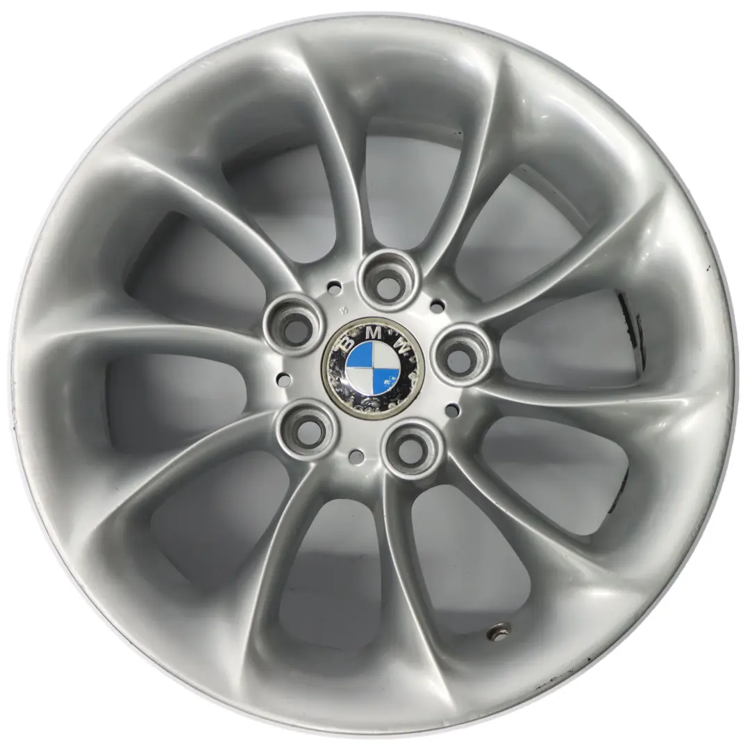 BMW Z4 Series E85 Silver Wheel Rim 17" 8J ET:47 Turbine Styling 106 - SKU 6758191-7 - Part number 6758191