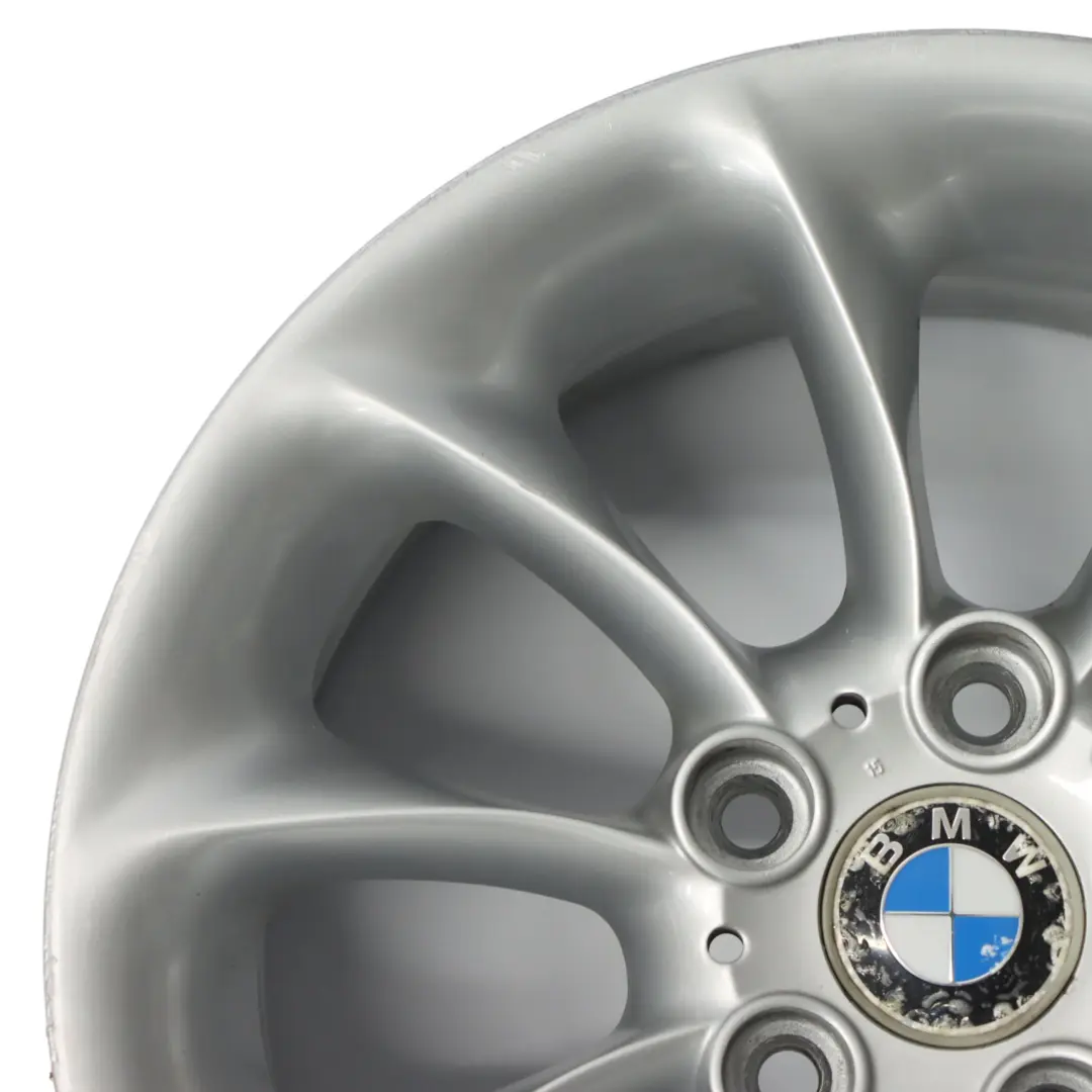 Rim 17" 8J ET:47 Turbine Styling 106 to BMW Z4 Series E85 Silver Wheel with Part number 6758191 BMW Z4 Series E85 Silver Wheel Rim 17" 8J ET:47 Turbine Styling 106 - SKU 6758191-7 - Part number 6758191