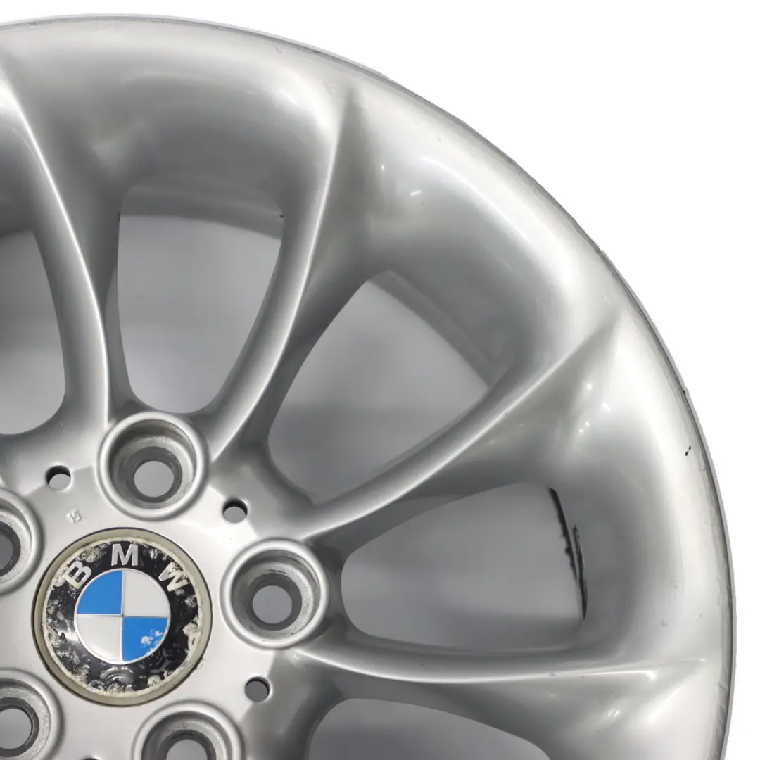 Rim 17" 8J ET:47 Turbine Styling 106 to BMW Z4 Series E85 Silver Wheel with Part number 6758191 BMW Z4 Series E85 Silver Wheel Rim 17" 8J ET:47 Turbine Styling 106 - SKU 6758191-7 - Part number 6758191