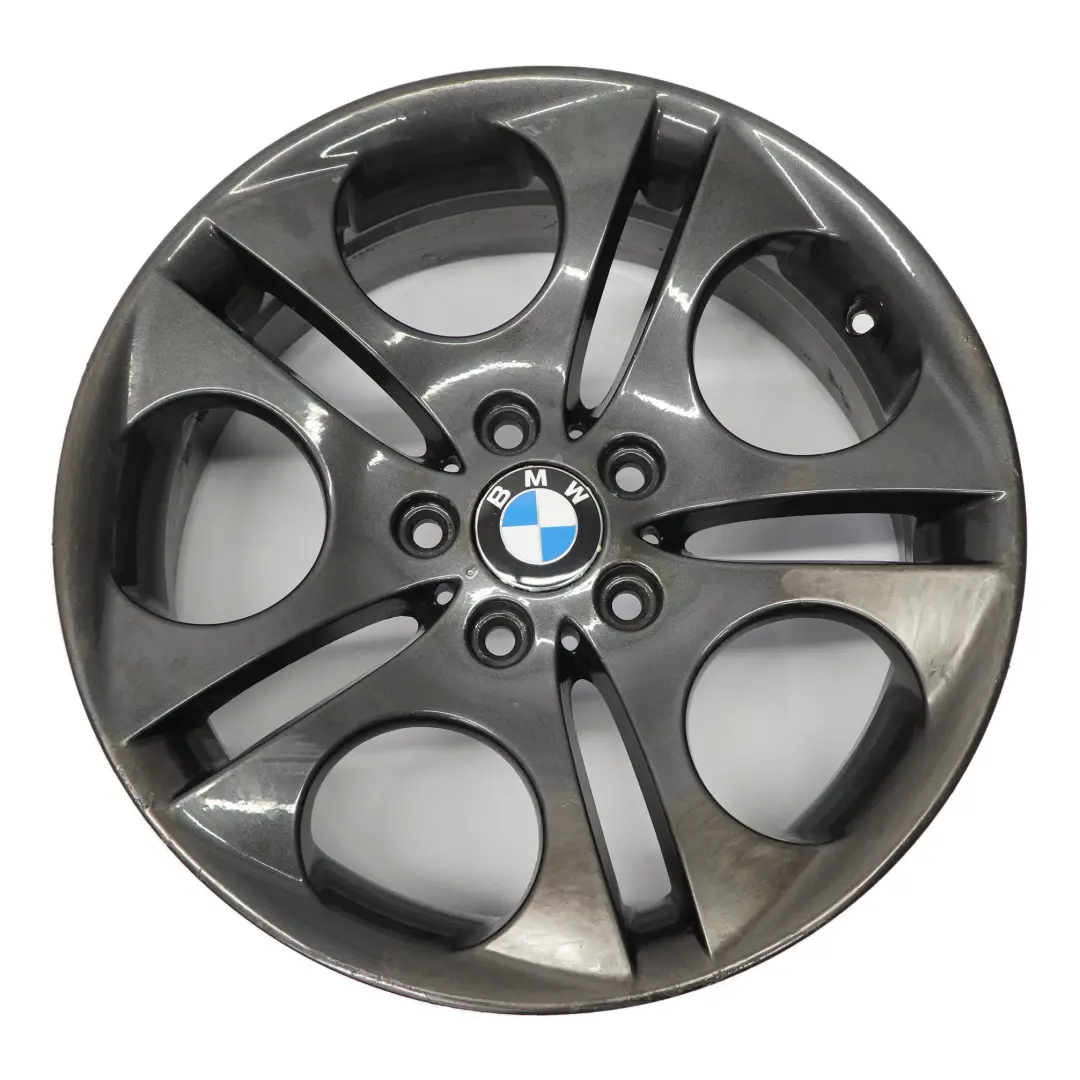 Vorne Ferricgrey Leichtmetallfelge 18" Ellipsoid Styling 107 8J ET:47 für BMW Z4 E85 mit Teilenummer 6758192 BMW Z4 E85 Vorne Ferricgrey Leichtmetallfelge 18" Ellipsoid Styling 107 8J ET:47 - SKU 6758192-3 - Teilenummer 6758192
