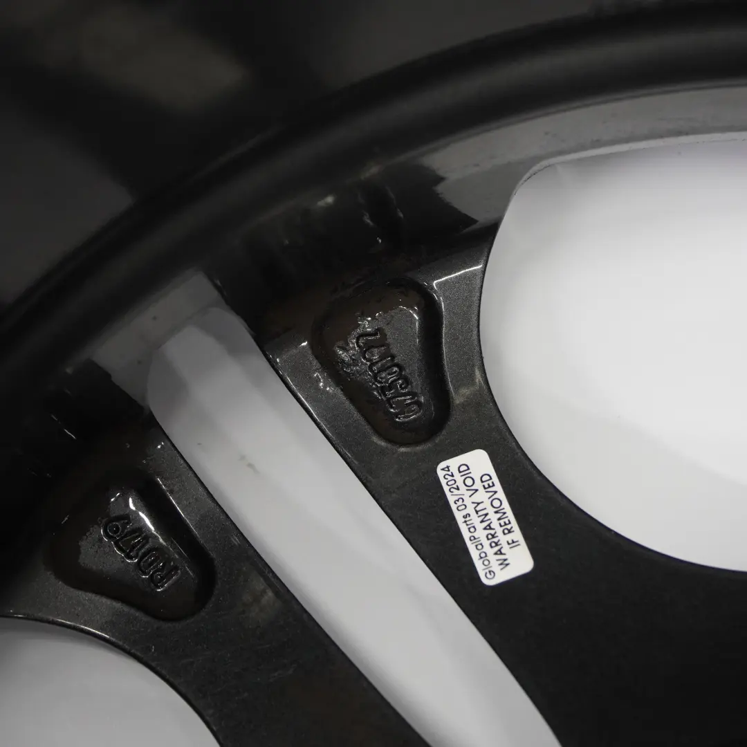 Front Ferricgrey Wheel Alloy Rim 18" Ellipsoid Styling 107 8J ET:47 to BMW Z4 E85 with Part number 6758192 BMW Z4 E85 Front Ferricgrey Wheel Alloy Rim 18" Ellipsoid Styling 107 8J ET:47 - SKU 6758192-3 - Part number 6758192