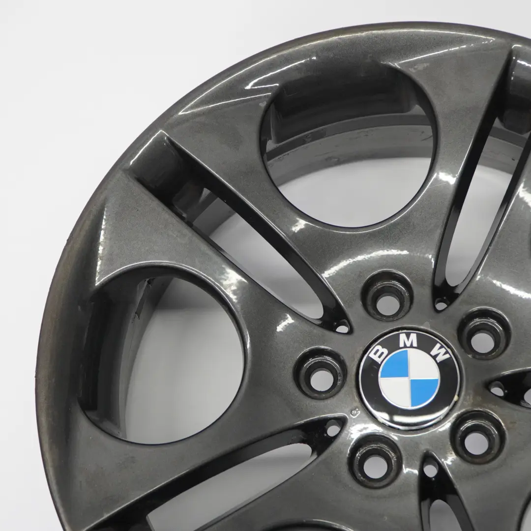 anteriore Ferricgrey Cerchio lega 18" Ellipsoid Styling 107 8J ET:47 per BMW Z4 E85 con numero di parte 6758192 BMW Z4 E85 anteriore Ferricgrey Cerchio lega 18" Ellipsoid Styling 107 8J ET:47 - SKU 6758192-3 - Numero di parte 6758192