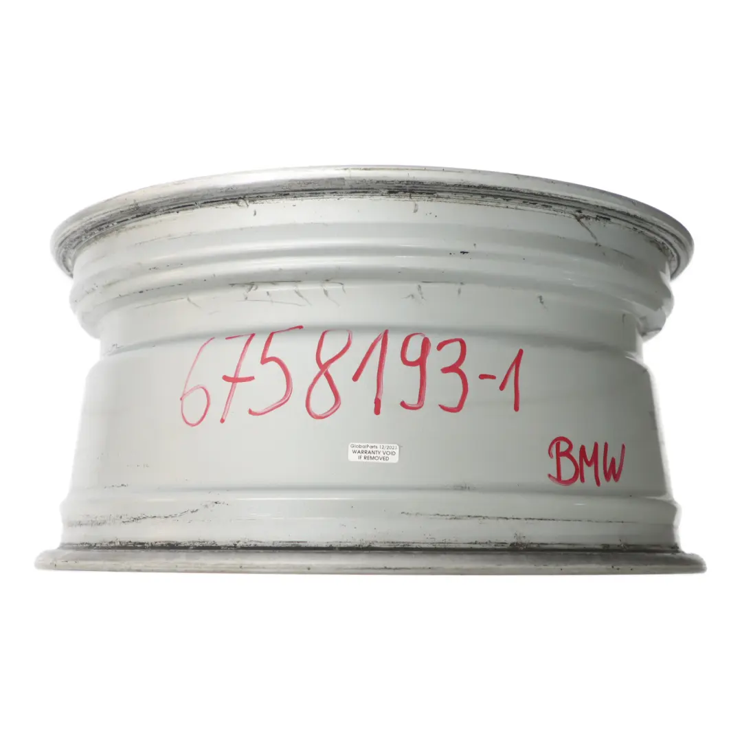 BMW Z4 E85 Silberne Hinter rad felge 18" Ellipsoid Styling 107 8,5J ET:50 - SKU 6758193-1 - Teilenummer 6758193
