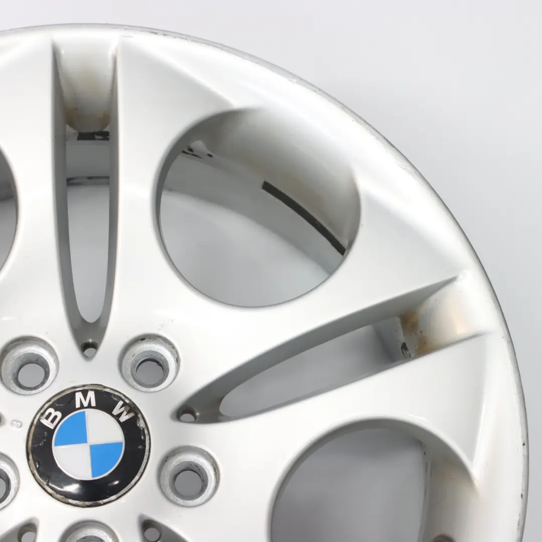BMW Z4 E85 Rear Silver Wheel Alloy Rim 18" Ellipsoid Styling 107 8,5J ET:50 - SKU 6758193-2 - Part number 6758193