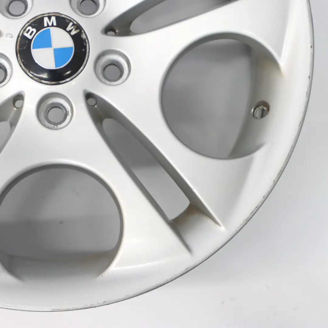 BMW Z4 E85 Rear Silver Wheel Alloy Rim 18" Ellipsoid Styling 107 8,5J ET:50 - SKU 6758193-2 - Part number 6758193
