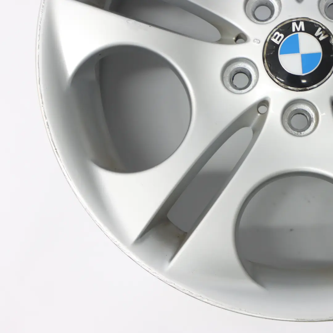 BMW Z4 E85 Rear Silver Wheel Alloy Rim 18" Ellipsoid Styling 107 8,5J ET:50 - SKU 6758193-2 - Part number 6758193