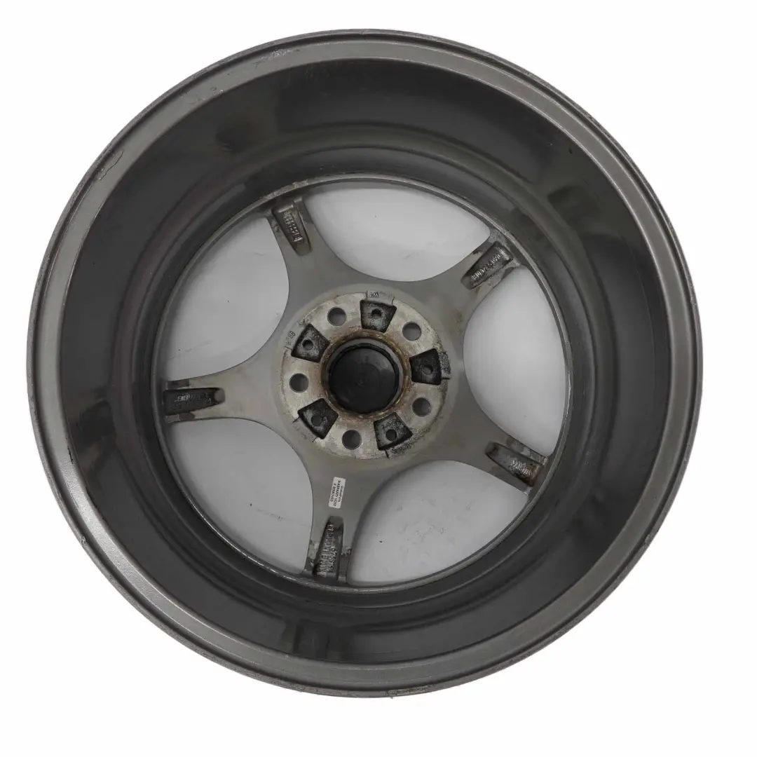 BMW Z4 E85 E86 Argento Cerchio Anteriore In Lega 18" 8J Et:47 Stella Raggi 108 - SKU 6758194-1 - Numero di parte 6758194
