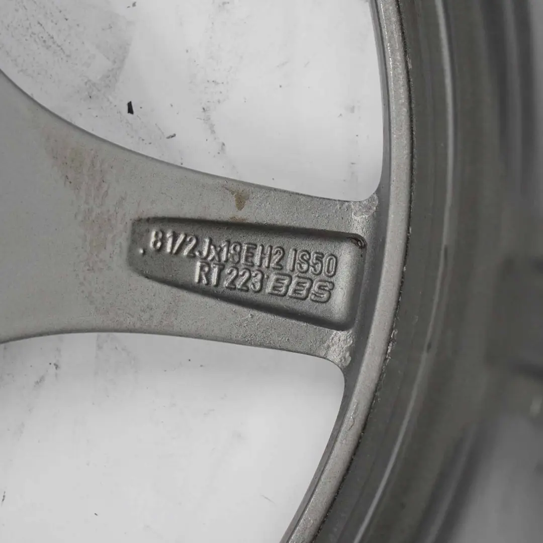 BMW Z4 Series E85 E86 Silver Rear Wheel Alloy Rim 18" 8,5J ET:50 Star Spoke 108 - SKU 6758195-1 - Part number 6758195