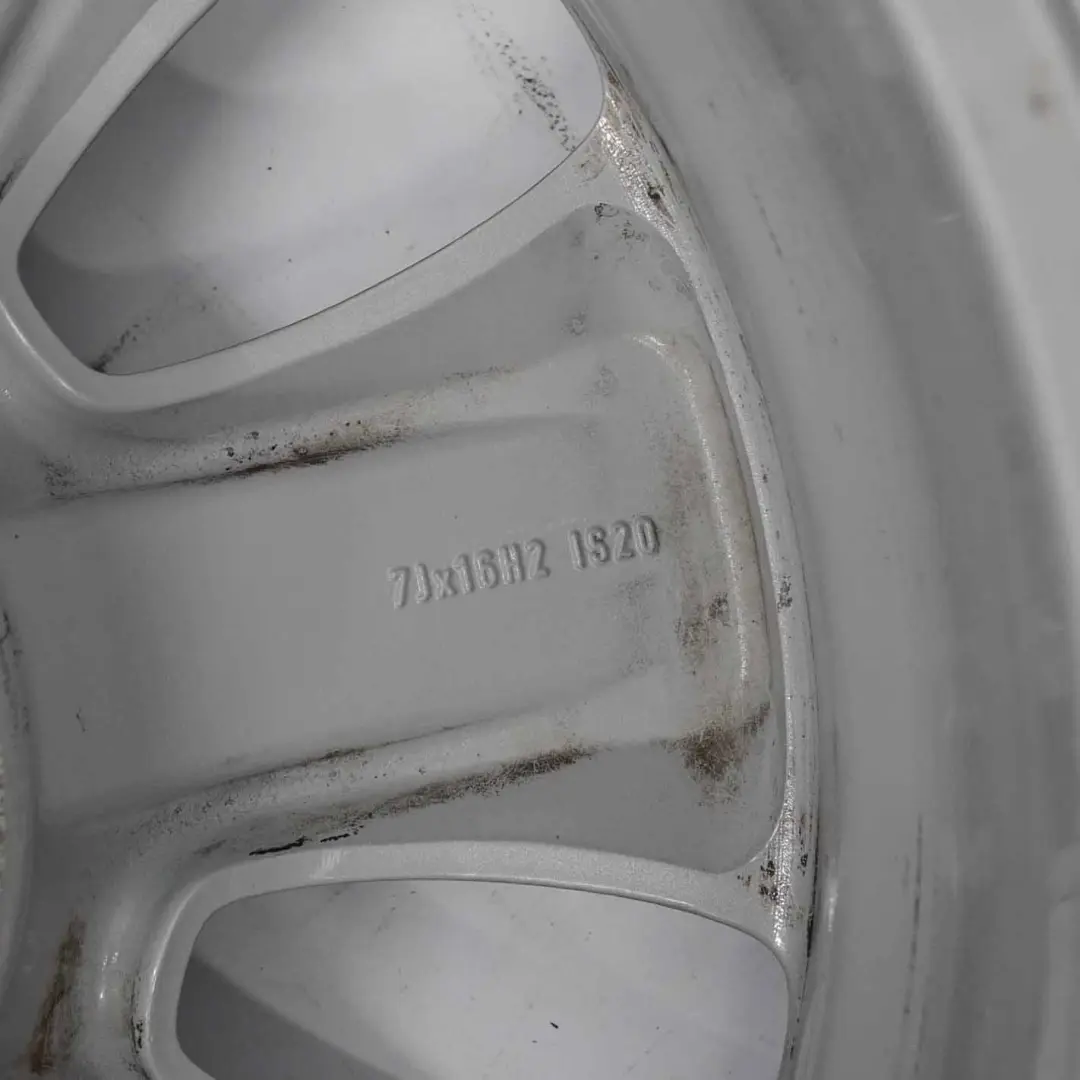 Alloy Rim Star Spoke 115 16" 7J ET:20 to BMW E60 E61 Silver Wheel with Part number 6758774 BMW E60 E61 Silver Wheel Alloy Rim Star Spoke 115 16" 7J ET:20 - SKU 6758774-1 - Part number 6758774