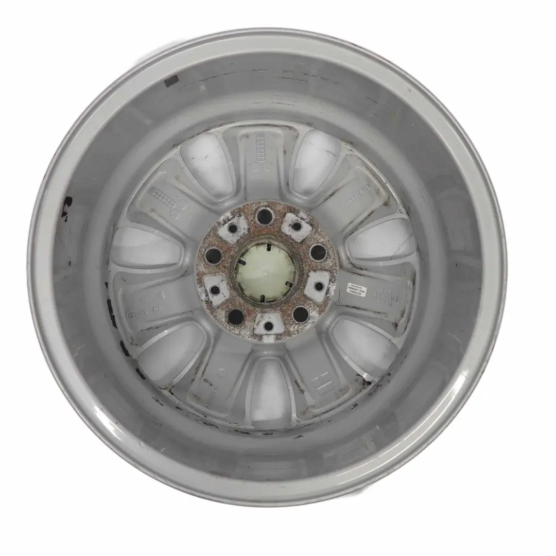 Alloy Rim Star Spoke 115 16" 7J ET:20 to BMW E60 E61 Silver Wheel with Part number 6758774 BMW E60 E61 Silver Wheel Alloy Rim Star Spoke 115 16" 7J ET:20 - SKU 6758774-1 - Part number 6758774