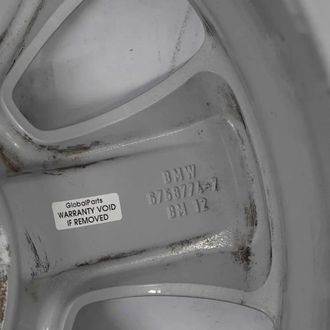 BMW E60 E61 Silver Wheel Alloy Rim Star Spoke 115 16" 7J ET:20 - SKU 6758774-1 - Part number 6758774