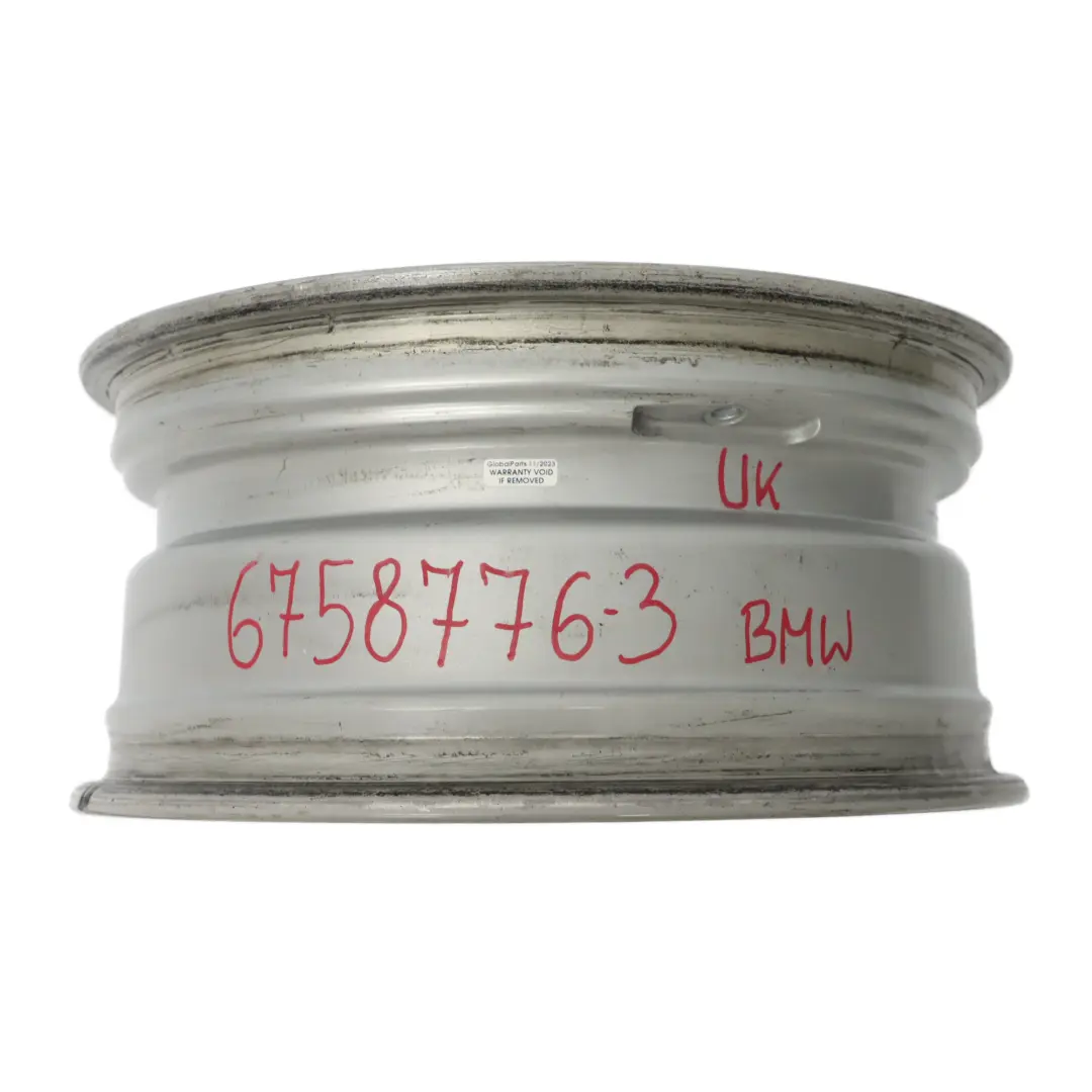 Rim BMW E63 E64 Silver Alloy 17" Star Spoke 117 7,5J ET:14 to Wheel with Part number 6758776 Wheel Rim BMW E63 E64 Silver Alloy 17" Star Spoke 117 7,5J ET:14 - SKU 6758776-3 - Part number 6758776
