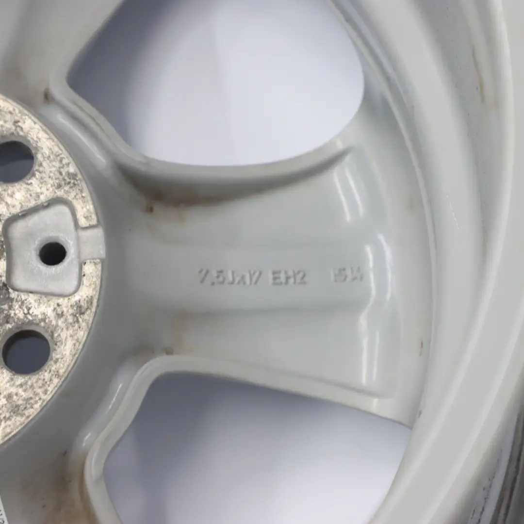 Rim BMW E63 E64 Silver Alloy 17" Star Spoke 117 7,5J ET:14 to Wheel with Part number 6758776 Wheel Rim BMW E63 E64 Silver Alloy 17" Star Spoke 117 7,5J ET:14 - SKU 6758776-3 - Part number 6758776