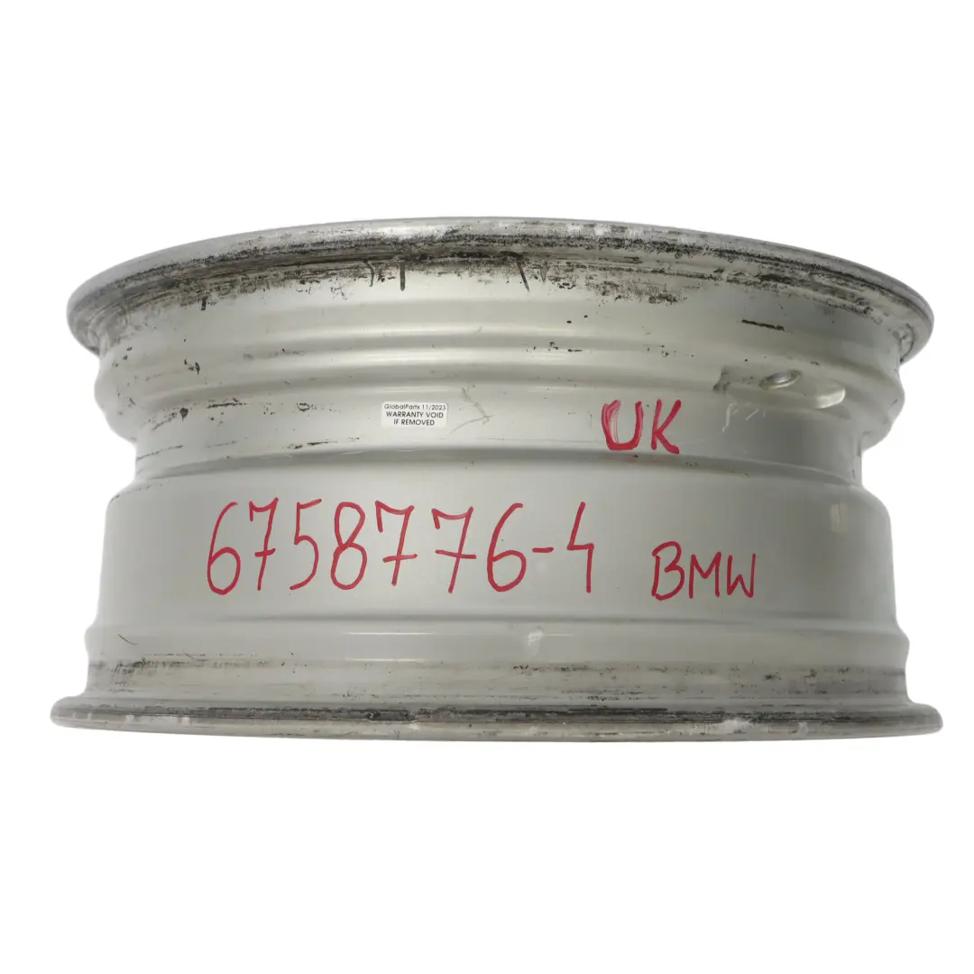 Rim BMW E63 E64 Silver Alloy 17" Star Spoke 117 7,5J ET:14 to Wheel with Part number 6758776 Wheel Rim BMW E63 E64 Silver Alloy 17" Star Spoke 117 7,5J ET:14 - SKU 6758776-4 - Part number 6758776