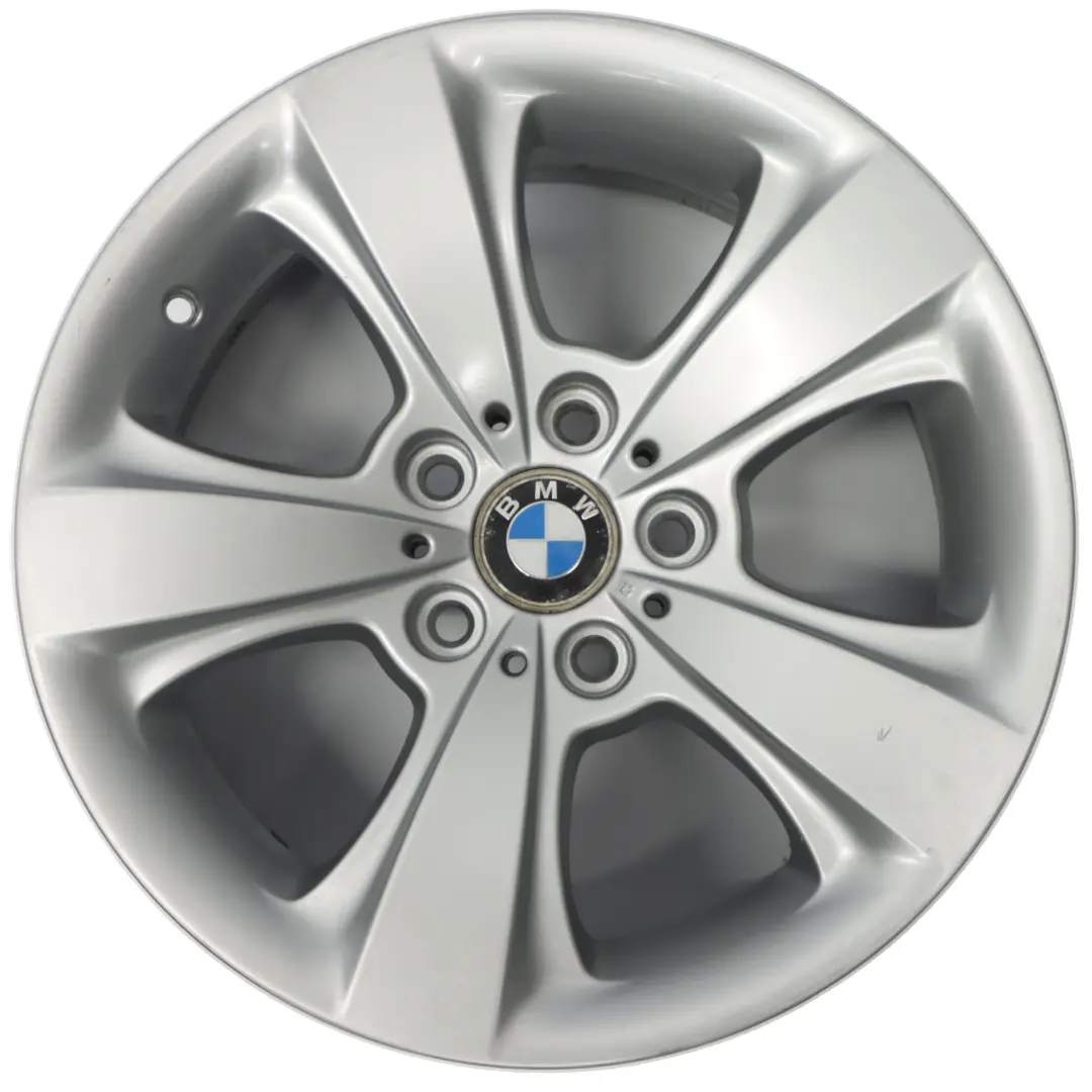 Rim BMW E63 E64 Silver Alloy 17" Star Spoke 117 7,5J ET:14 to Wheel with Part number 6758776 Wheel Rim BMW E63 E64 Silver Alloy 17" Star Spoke 117 7,5J ET:14 - SKU 6758776-4 - Part number 6758776