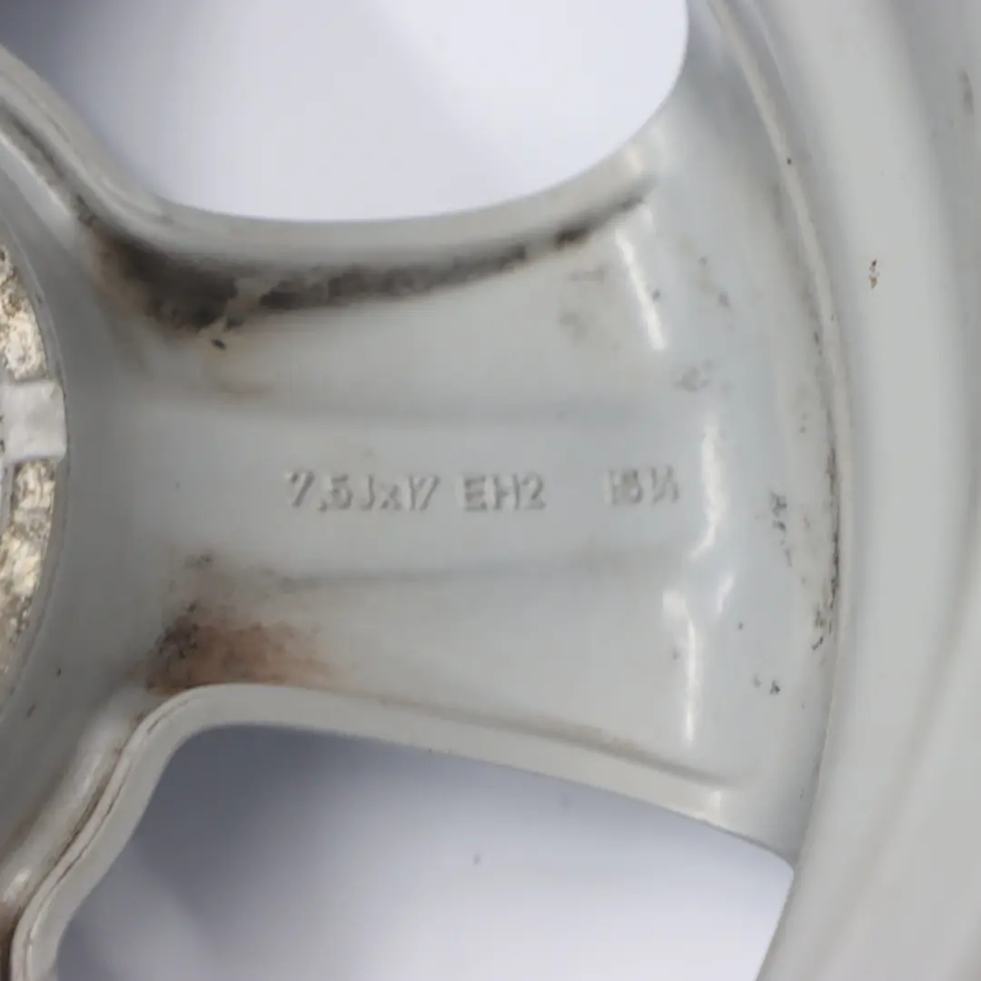 Rim BMW E63 E64 Silver Alloy 17" Star Spoke 117 7,5J ET:14 to Wheel with Part number 6758776 Wheel Rim BMW E63 E64 Silver Alloy 17" Star Spoke 117 7,5J ET:14 - SKU 6758776-4 - Part number 6758776