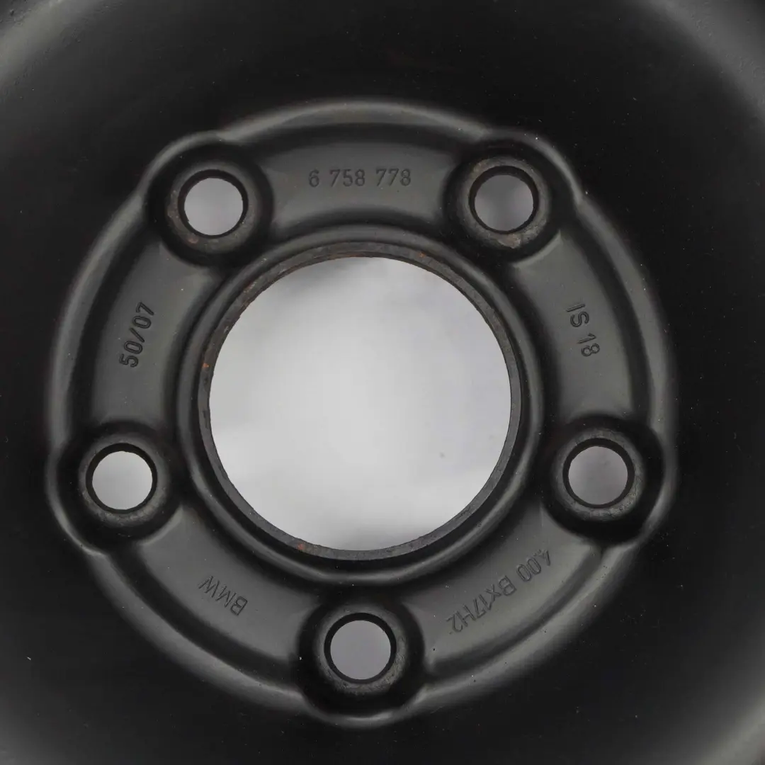 Koło Zapasowe Dojazdowe 135/90 R17 4BX17 ET:18 do BMW X3 E83 o numerze 6758778 BMW X3 E83 Koło Zapasowe Dojazdowe 135/90 R17 4BX17 ET:18 - SKU 6758778-1 - Numer Części 6758778