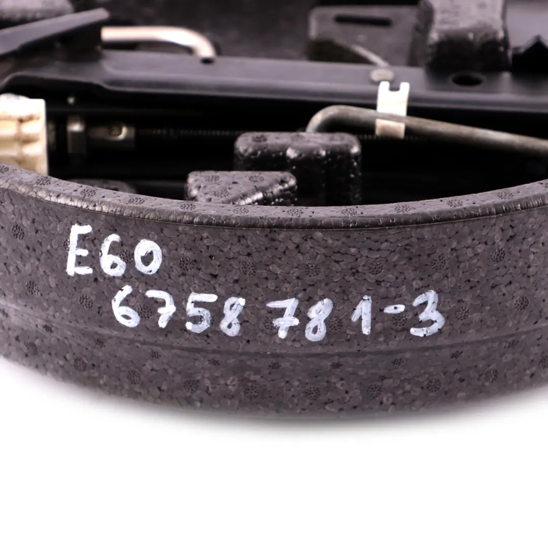 Holder Service Tool Storage Tray Trunk Foam Set to BMW 5 Series E60 E61 with Part number 6758781 BMW 5 Series E60 E61 Holder Service Tool Storage Tray Trunk Foam Set - SKU 6758781-3 - Part number 6758781