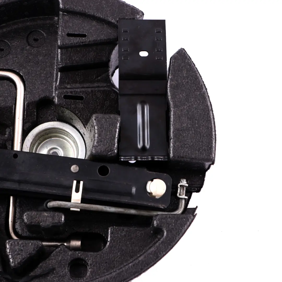 BMW 5 Series E60 E61 Holder Service Tool Storage Tray Trunk Foam Set - SKU 6758781-3 - Part number 6758781