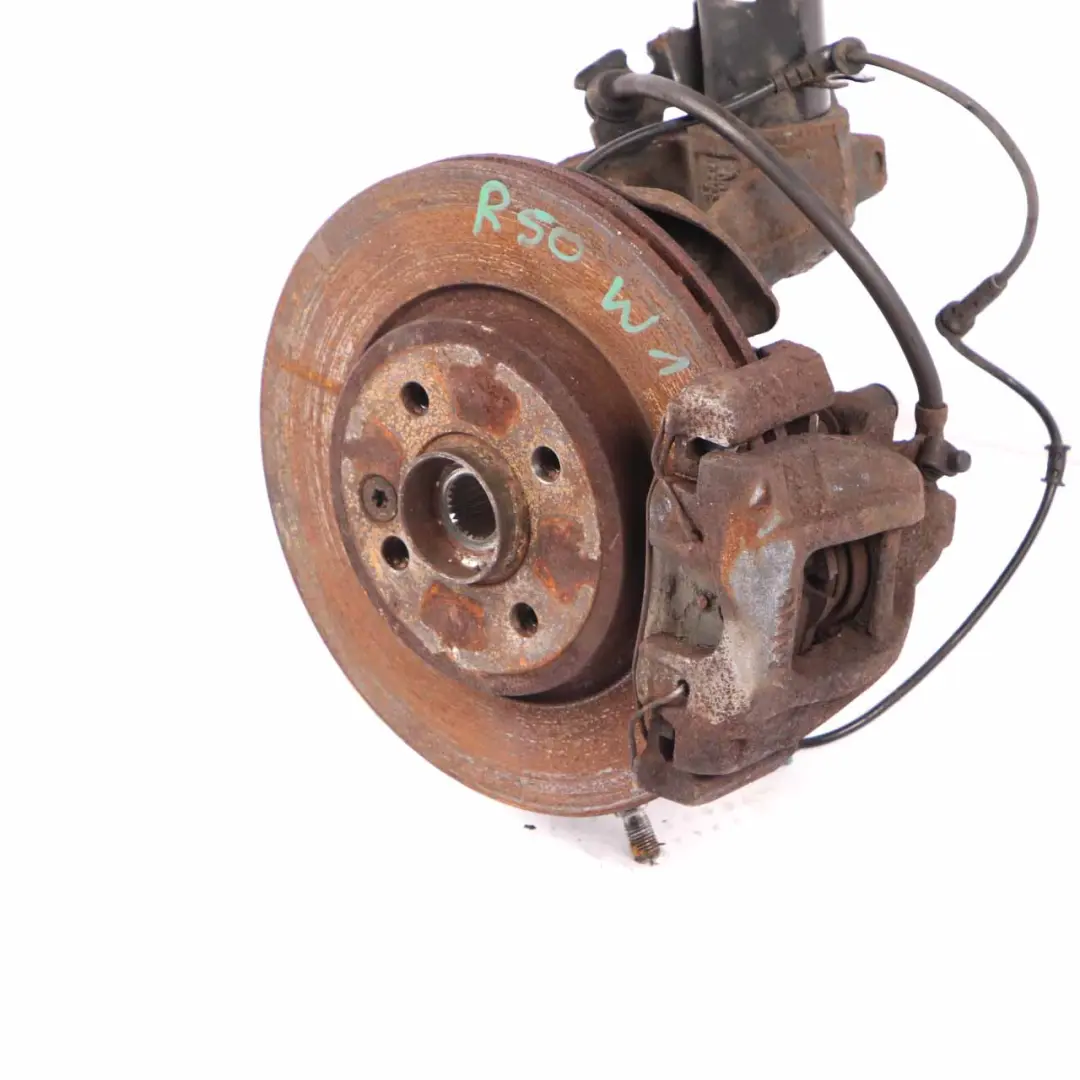 Front Right O/S Wheel Hub Sport Suspension Leg Brake to Mini R50 R53 with Part number 6759248 Mini R50 R53 Front Right O/S Wheel Hub Sport Suspension Leg Brake - SKU 6759248-1 - Part number 6759248