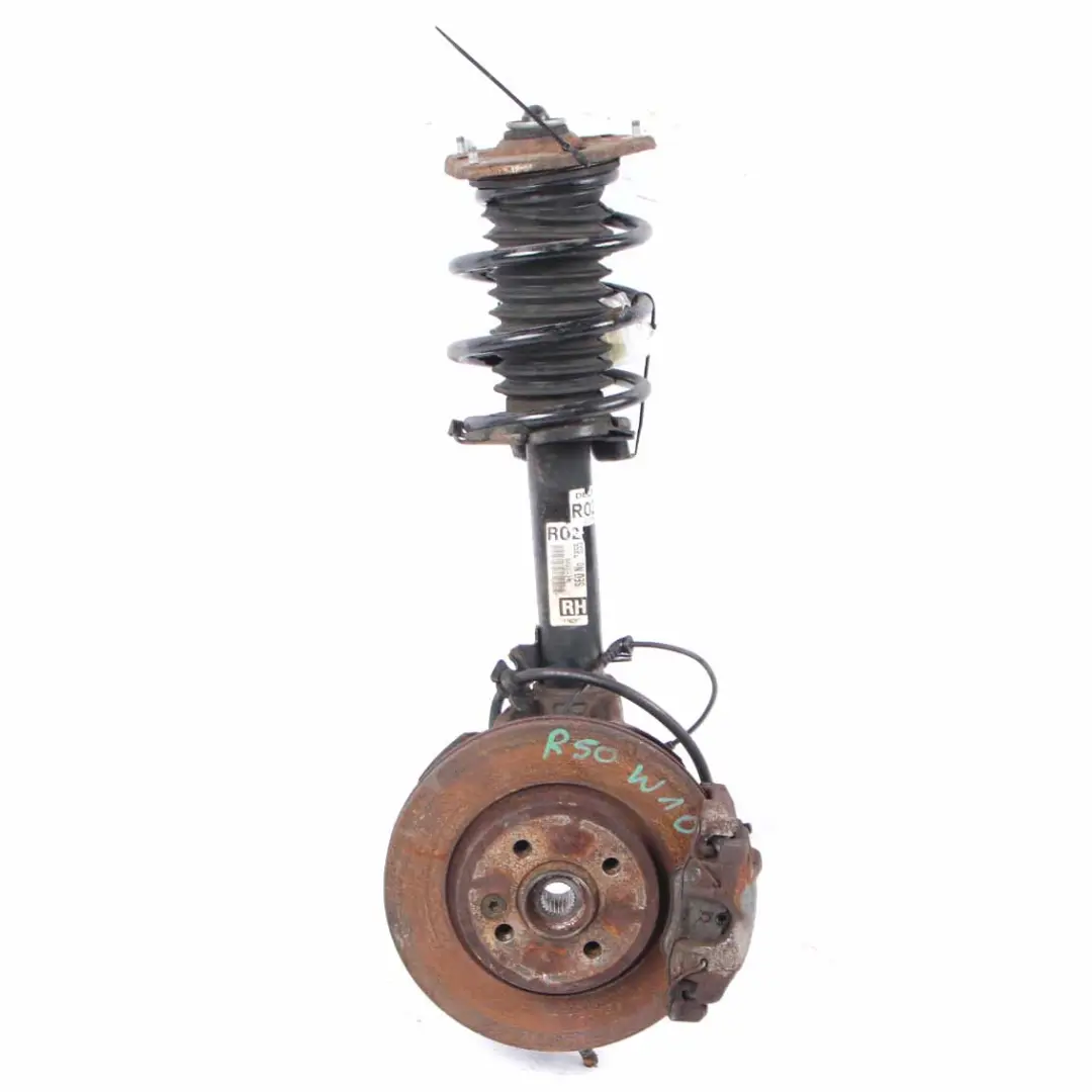 Front Right O/S Wheel Hub Sport Suspension Leg Brake to Mini R50 R53 with Part number 6759248 Mini R50 R53 Front Right O/S Wheel Hub Sport Suspension Leg Brake - SKU 6759248-1 - Part number 6759248