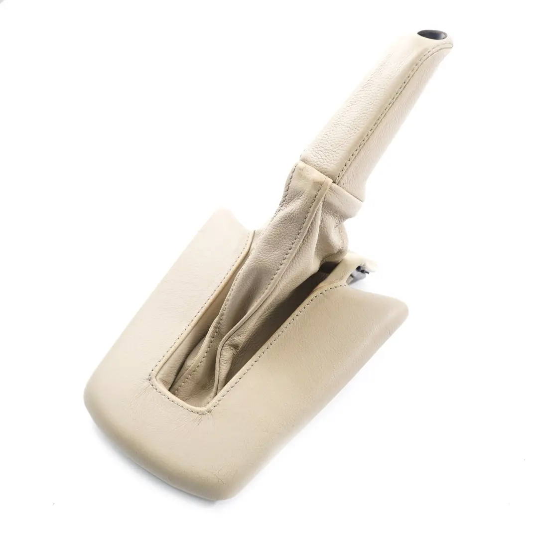 Funda Palanca Freno Mano BMW Z4 E85 E86 Freno Polaina Cuero Oregon Beige para con número de pieza 6759357 Funda Palanca Freno Mano BMW Z4 E85 E86 Freno Polaina Cuero Oregon Beige - SKU 6759357 - Número de pieza 6759357