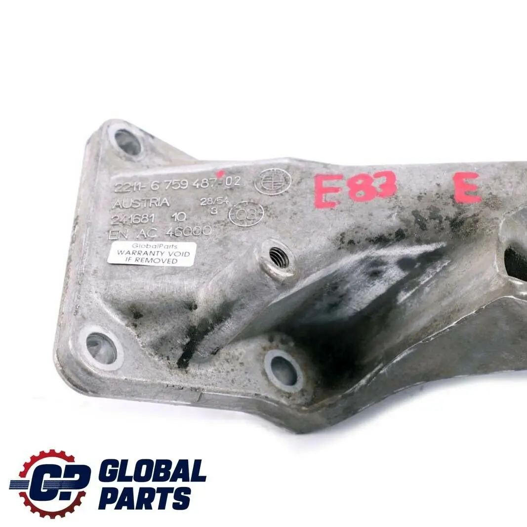 BMW 3 Z4 Series E46 E85 Supporting Bracket Left N/S Engine Mount Holder - SKU 6759487 - Part number 6765965