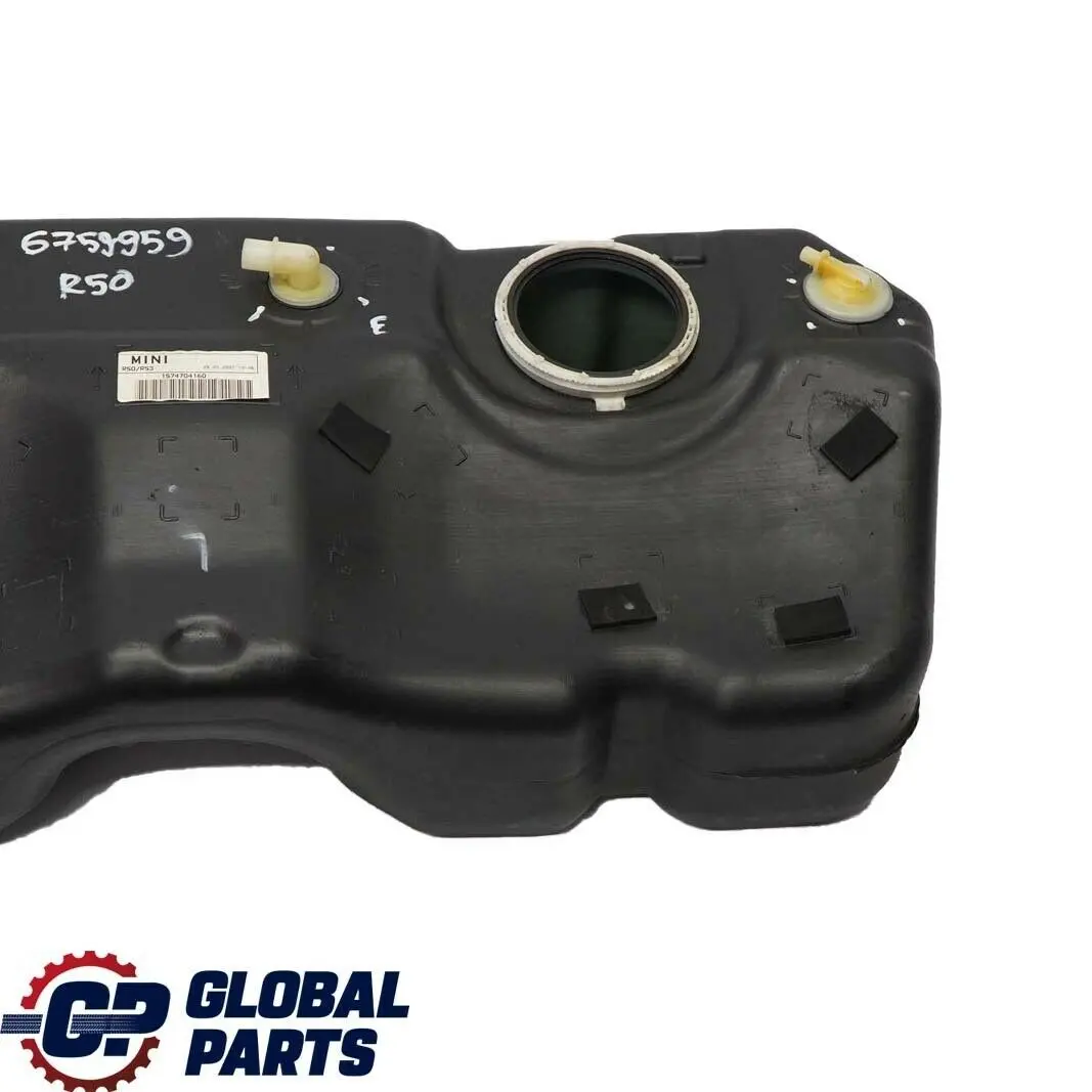 Benzin Kraftstofftank Kunststoff 6756907 für BMW MINI Cooper One R50 R53 mit Teilenummer 6759959 BMW MINI Cooper One R50 R53 Benzin Kraftstofftank Kunststoff 6756907 - SKU 6759959 - Teilenummer 6759959